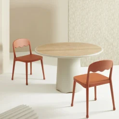 Billiani 1911 Dining Tables<Corolla 282 White Dining Table by Cristina Celestino