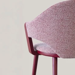 Billiani 1911 Chairs<Cortina 860 Purple Red Chair By Fabrizio Gallinaro