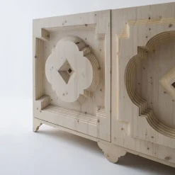 Bottos Design Italia by Sebastiano Bottos Sideboards Buffets<Cortina Wood Sideboard