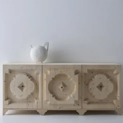 Bottos Design Italia by Sebastiano Bottos Sideboards Buffets<Cortina Wood Sideboard