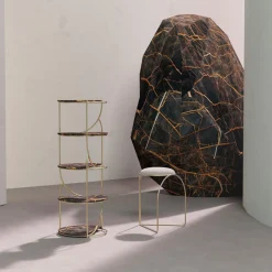 Enrico Girotti Bookcases<Cosette 110 Marble Bookshelf