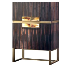 Arcahorn Bar Cabinets<Cosmopolitan Cabinet Bar with Fridge