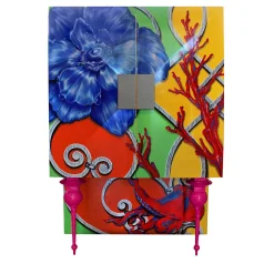 Sergio Villa Bar Cabinets<Costantino Bar Cabinet Flower by Carlo Rampazzi