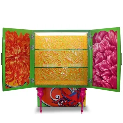 Sergio Villa Bar Cabinets<Costantino Bar Cabinet Flower by Carlo Rampazzi