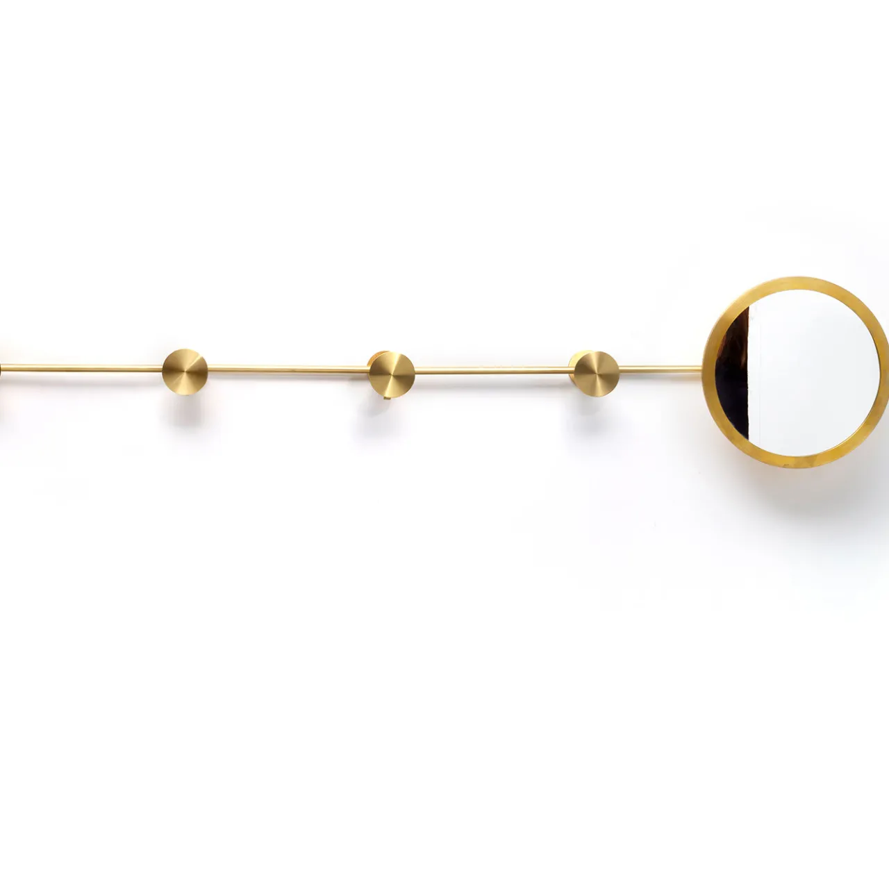 Lamberti Design Coat Stands<Costellazioni Coat Rack with Mirror by Casaburi, Memoli, Nobile