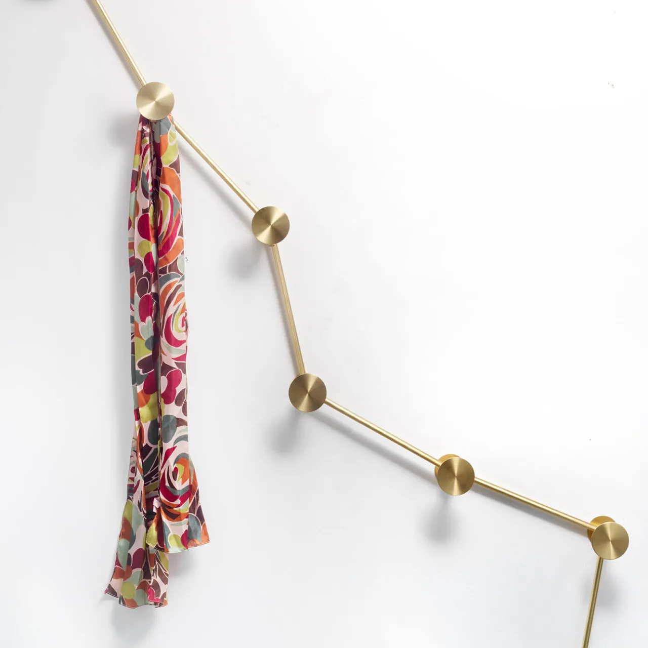 Lamberti Design Coat Stands<Costellazioni Coat Rack with Mirror by Casaburi, Memoli, Nobile