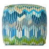 Missoni Home Collection Other Outdoor Furniture<Costiera Cube Multicolor & Blue Tones Outdoor Soft Pouf