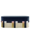 Lorenza Bozzoli Couture Benches<Couture Geometric Wien Polychrome Bench #3