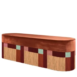 Lorenza Bozzoli Couture Benches<Couture Geometric Wien Polychrome Bench #5