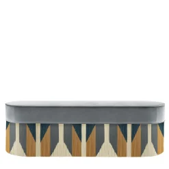 Lorenza Bozzoli Couture Benches<Couture Tribe Polychrome Bench #1