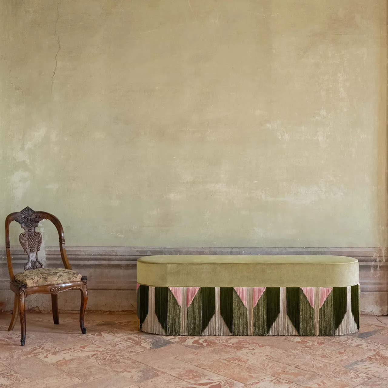Lorenza Bozzoli Couture Benches<Couture Tribe Polychrome Bench #5