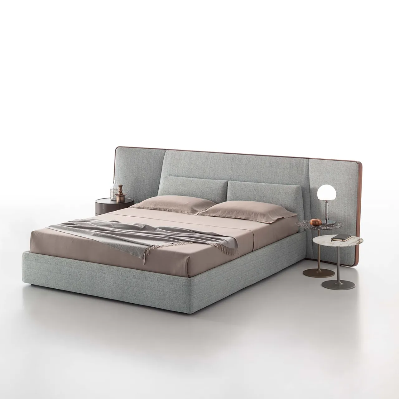 Alivar Beds<Coventry Gray Bed by Giuseppe Bavuso