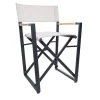 Marricreo Outdoor Chairs & Stools<Cream Aluminum Director Armchair