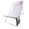 Marricreo Outdoor Chairs & Stools<Cream and White Deck Chair