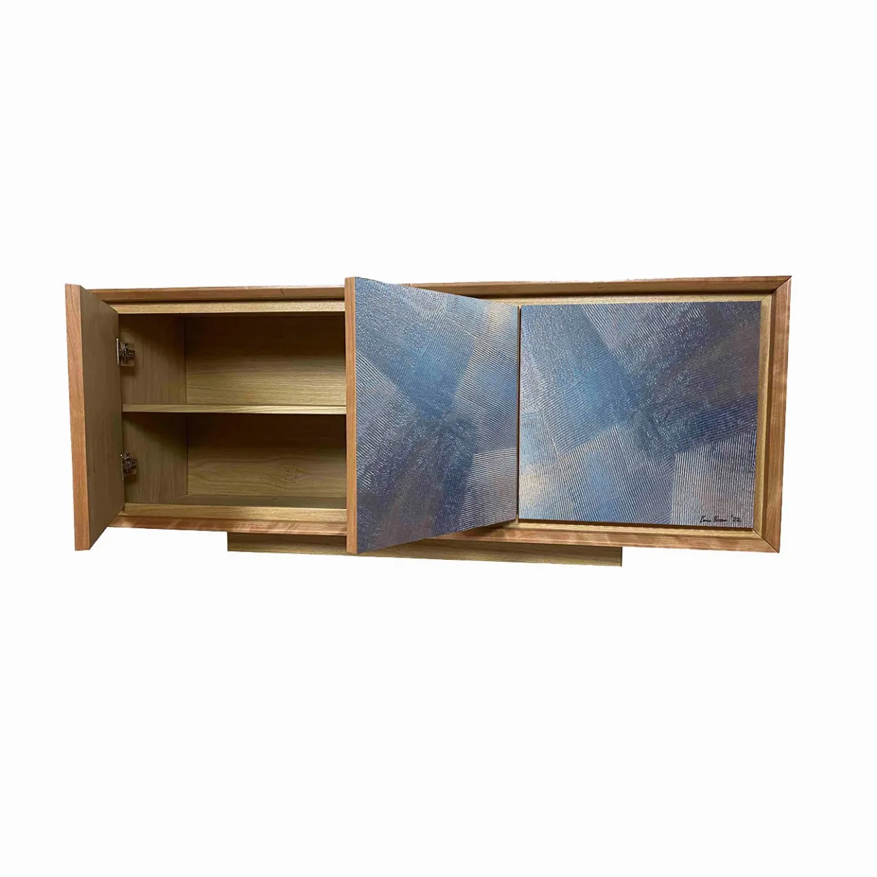 Meccani Design Sideboards Buffets<Credenza Blu Sideboard by Mascia Meccani