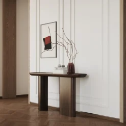 Ultramobili Consoles<Creta Eucalyptus Wood Console