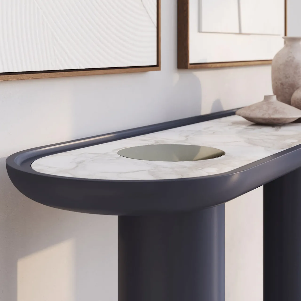 Ultramobili Consoles<Creta Graphite Gray Console