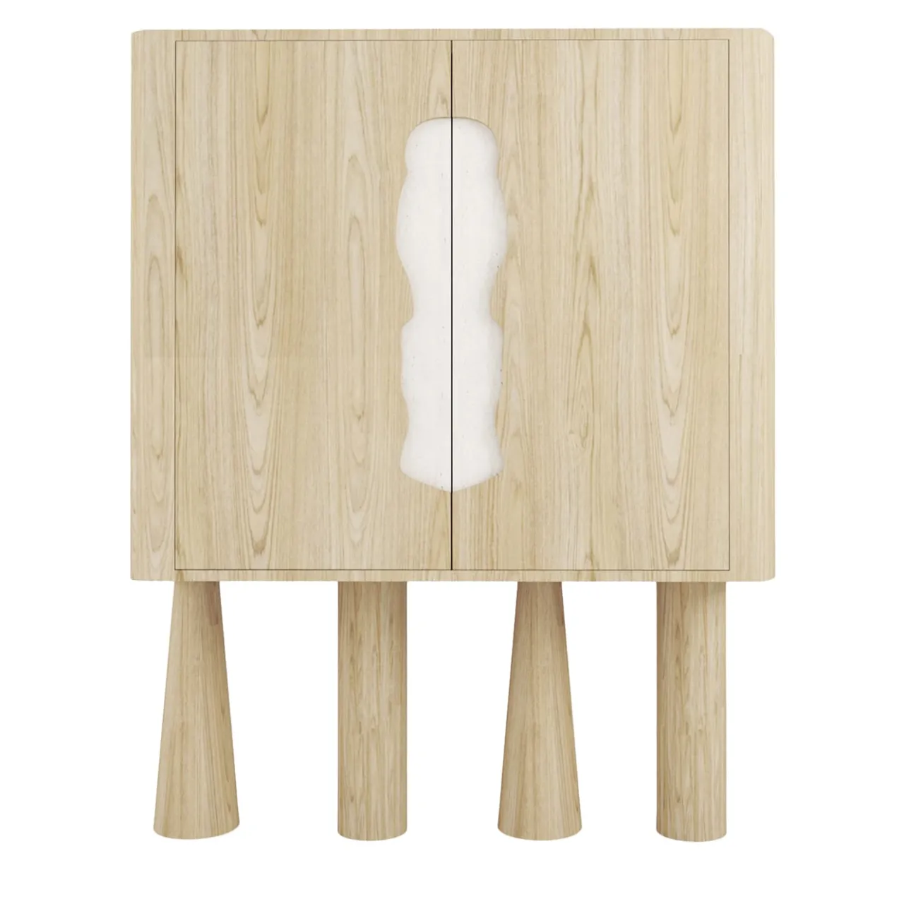 Livio Cioffi Cabinets<Creta Oak & Marble Cabinet