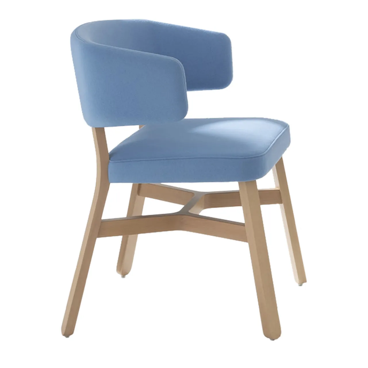 Billiani 1911 Chairs<Croissant 571 Azure Chair by Emilio Nanni