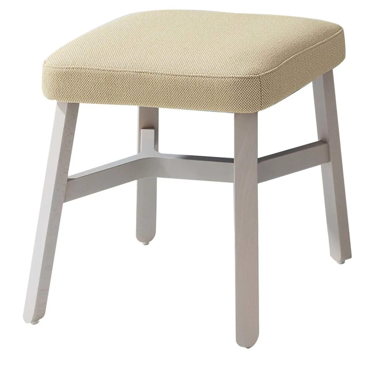 Billiani 1911 Stools<Croissant 579 Pale Yellow Ottoman by Emilio Nanni