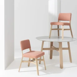Billiani 1911 Chairs<Croissant 570 Salmon Chair by Emilio Nanni