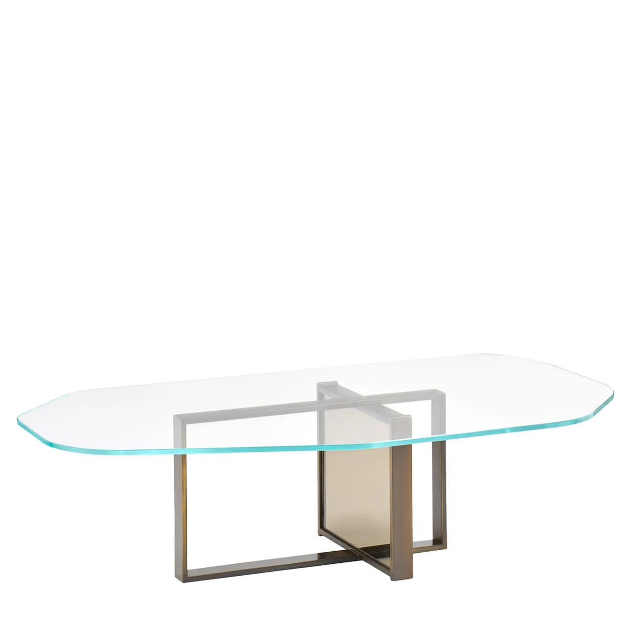 Rottet Collection Coffee Tables<Cross Bar Coffee Table