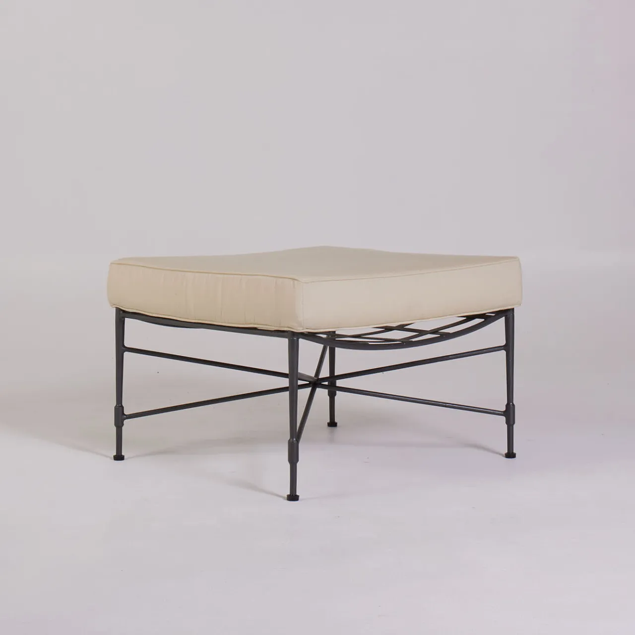 DMG Fiesole Outdoor Chairs & Stools<Crossweave Low Cushioned Pouf