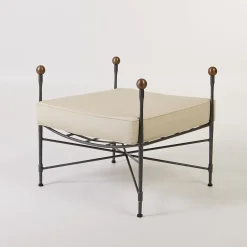 DMG Fiesole Outdoor Chairs & Stools<Crossweave Tall Cushioned Pouf
