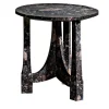 Kreoo Side Tables<Crown Round Broccatello Viola Marble Side Table