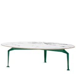 Talenti Outdoor Coffee Tables<Cruise Alu Round Green Coffee Table by Ludovica & Roberto Palomba