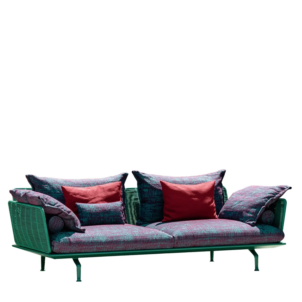 Talenti Outdoor Sofas & Benches<Cruise Alu 3-Seater Polychrome Sofa by L. & R. Palomba