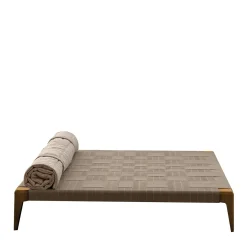 Talenti Other Outdoor Furniture<Cruise Teak Ottoman by Ludovica & Roberto Palomba