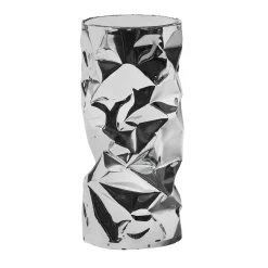 Opinion Ciatti Bar Stools<Crumpled Chrome Aluminium Stool #1