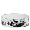 Opinion Ciatti Coffee Tables<Crumpled Chrome Aluminum Coffee Table with Mirror Top #1