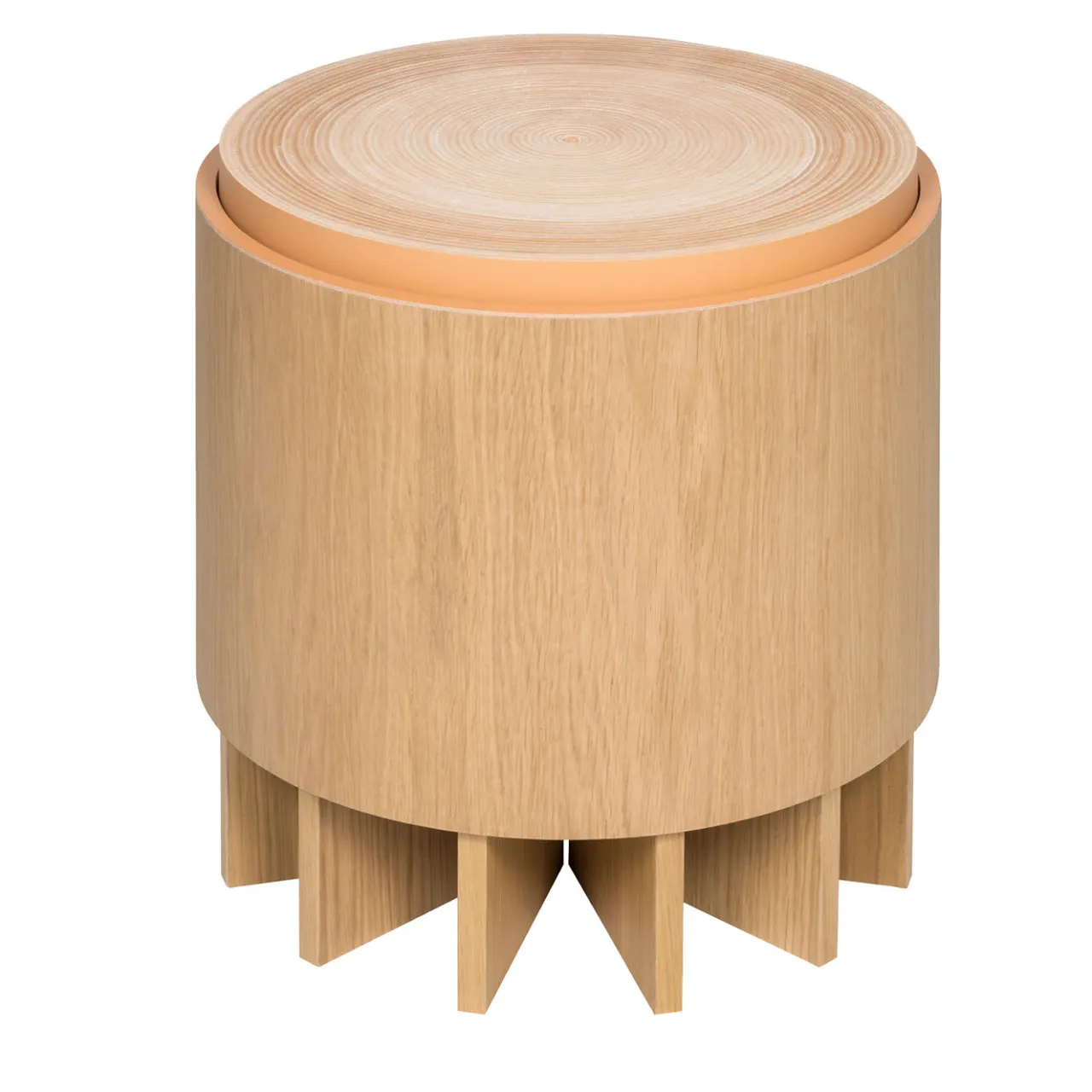 Rabitti 1969 Stools<Cruz Wooden Stool