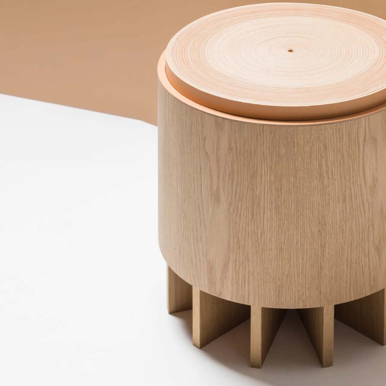 Rabitti 1969 Stools<Cruz Wooden Stool