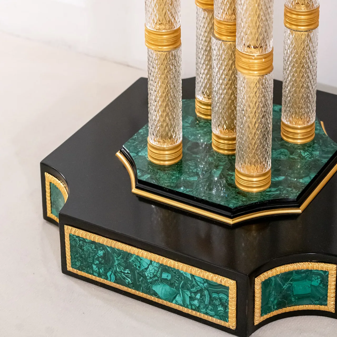 CG Capelletti Consoles<Crystal & Bronze Console