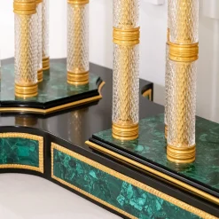 CG Capelletti Consoles<Crystal & Bronze Console