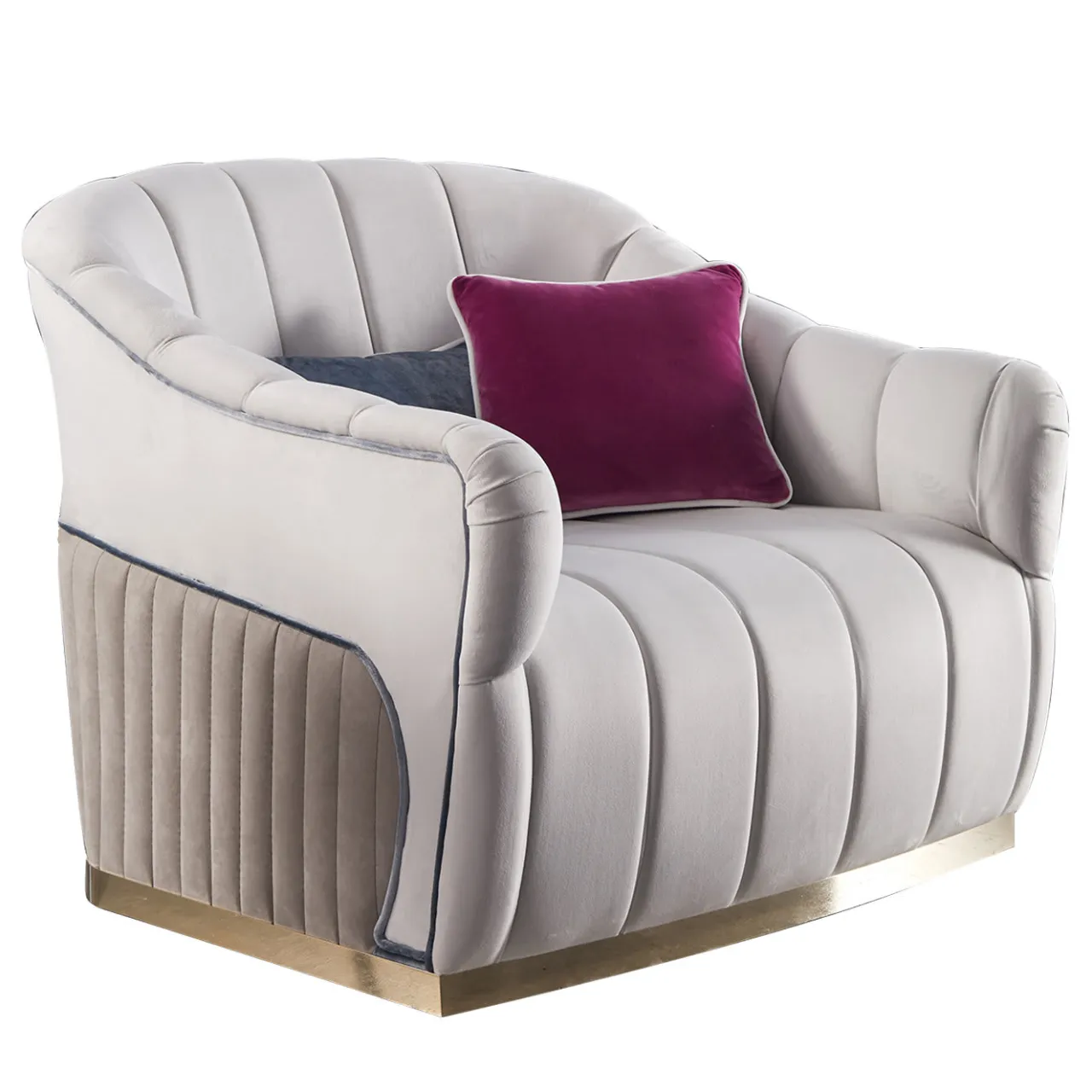 Morello Gianpaolo Armchairs<Crystal Armchair