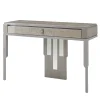 Franco Bianchini Consoles<Crystal 1-Drawer Gray Console