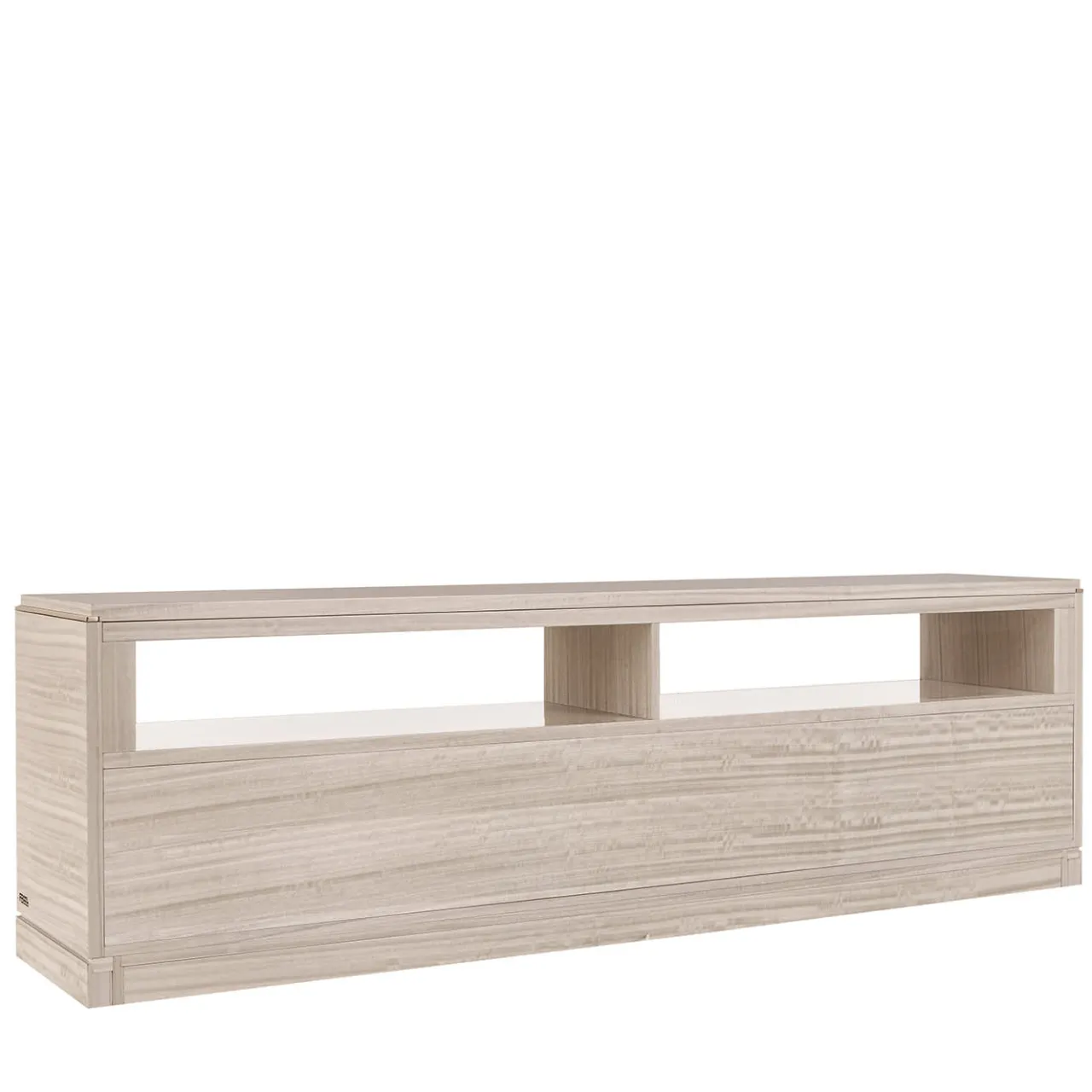 Franco Bianchini Sideboards Buffets<Crystal Glossy Eucalyptus Wood Sideboard