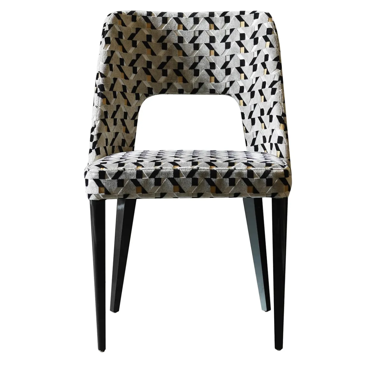 Franco Bianchini Chairs<Crystal Polychrome Patterned-Fabric Chair