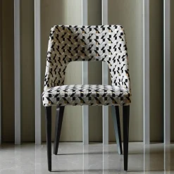 Franco Bianchini Chairs<Crystal Polychrome Patterned-Fabric Chair