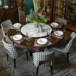 Franco Bianchini Chairs<Crystal Polychrome Patterned-Fabric Chair