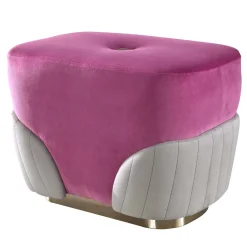 Morello Gianpaolo Ottomans & Poufs<Crystal Pouf