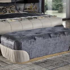 Morello Gianpaolo Benches<Crystal Upholstered Bench