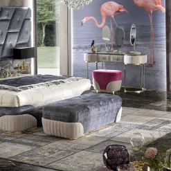 Morello Gianpaolo Benches<Crystal Upholstered Bench