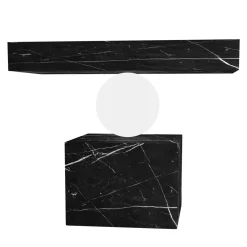 Dimarmo Side Tables<CS Luminous Marquinia Side Table