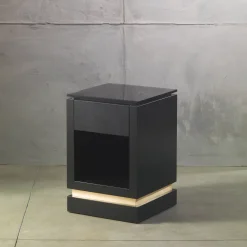 Chelini Nightstands<Cube Bedside Table by Filippo Montaina