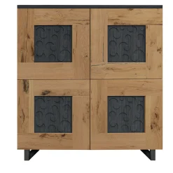 Ebanisteria Roberto Gambella Cabinets<Cube Cenere Ash Wood Cabinet